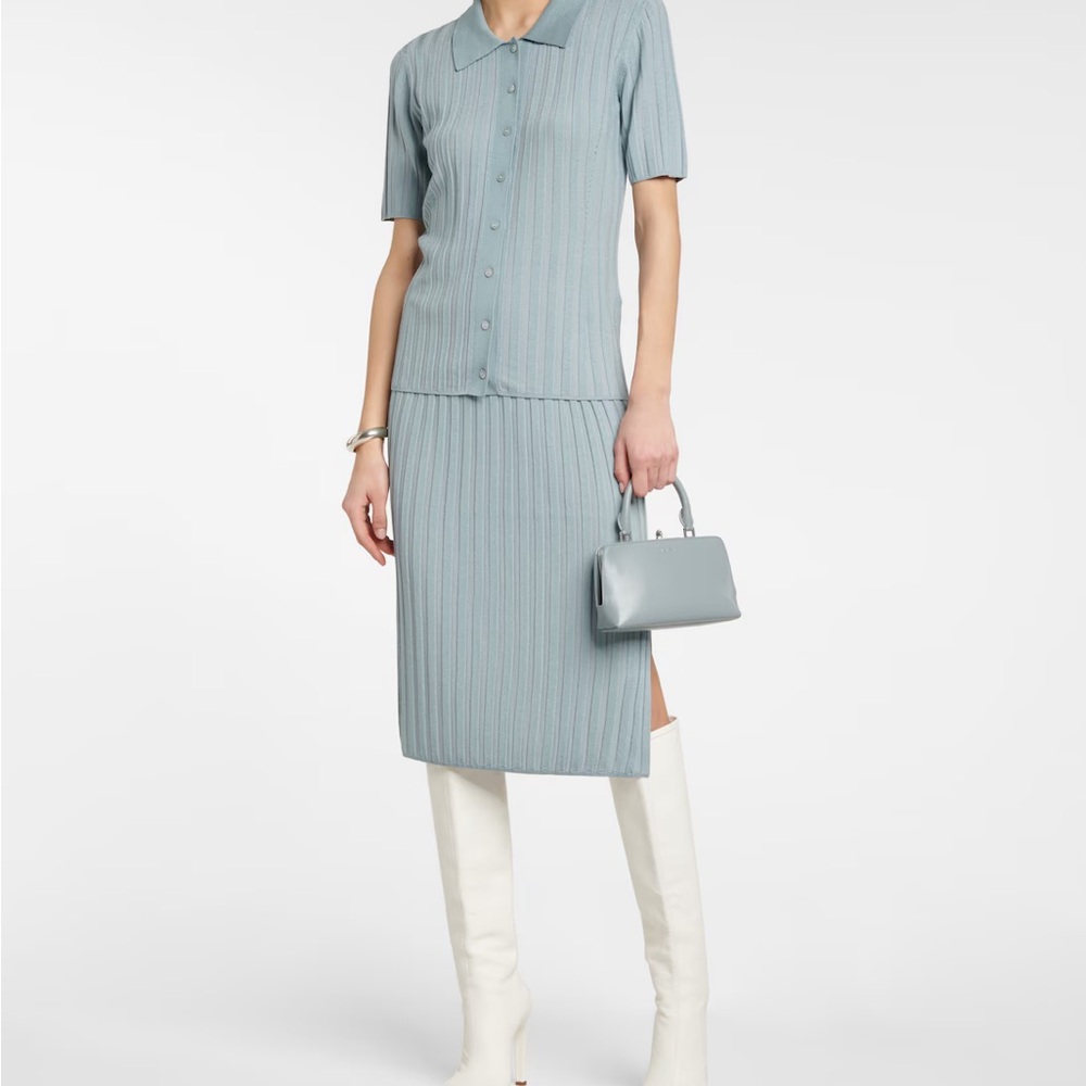 Joseph Blue knit Two-Piece Set
